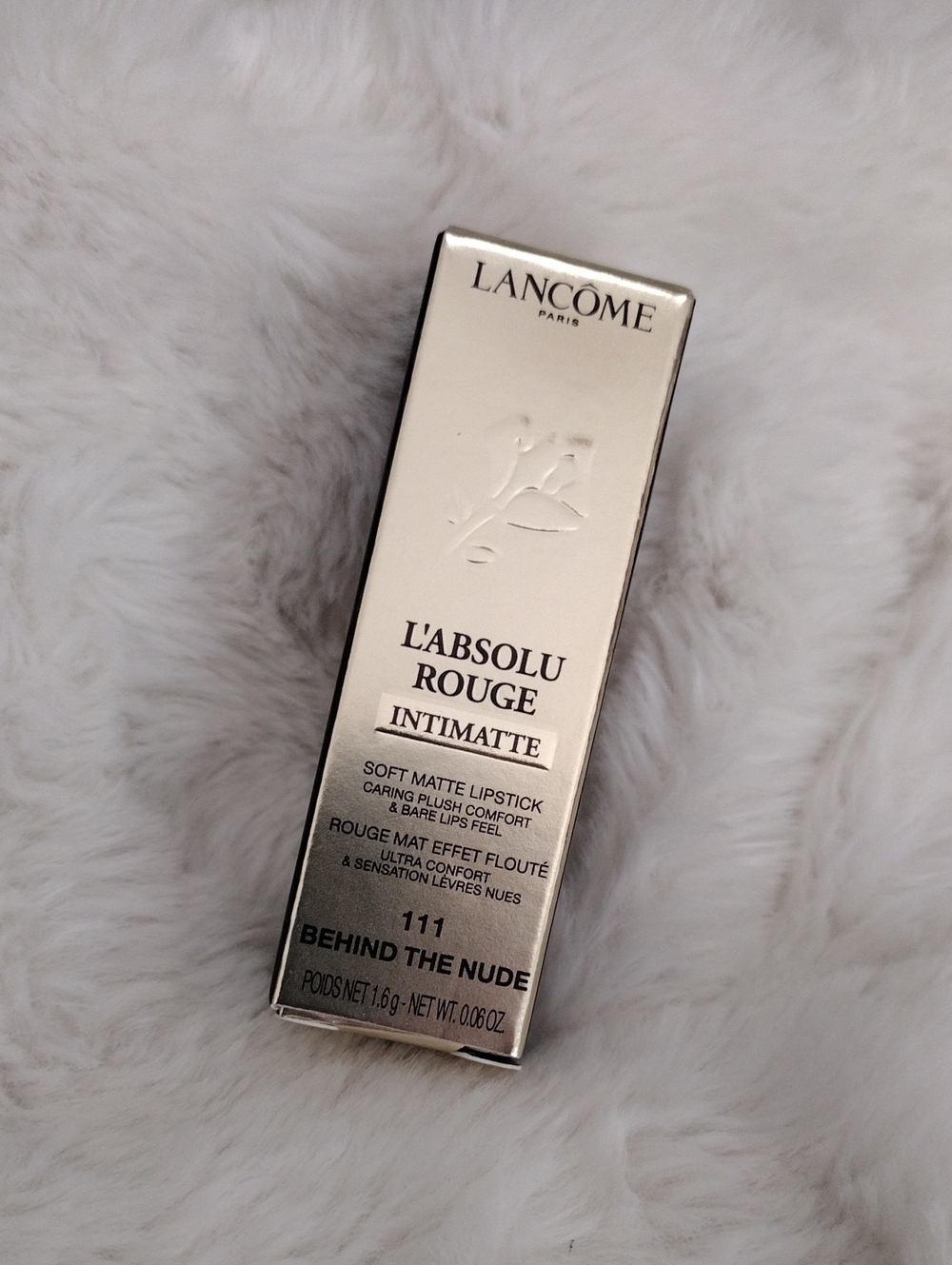 Lancome L'absolu Rouge Lipstick - Behind The Nude - Picture 2 of 2